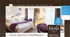 Desktop Screenshot of cascada.ch