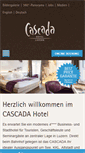 Mobile Screenshot of cascada.ch