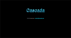 Desktop Screenshot of cascada.com